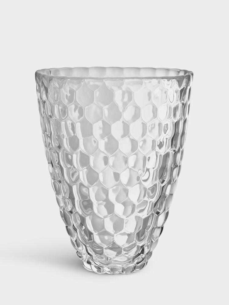ORREFORS Raspberry vase 20cm